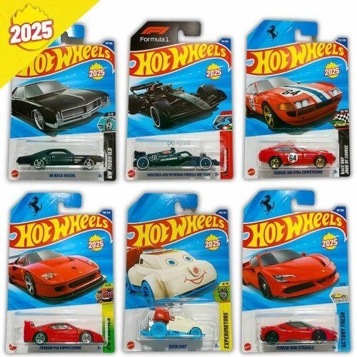 Carrinho Hot Wheels Mainline Unitário Mattel Modelos Sortidos 1:64