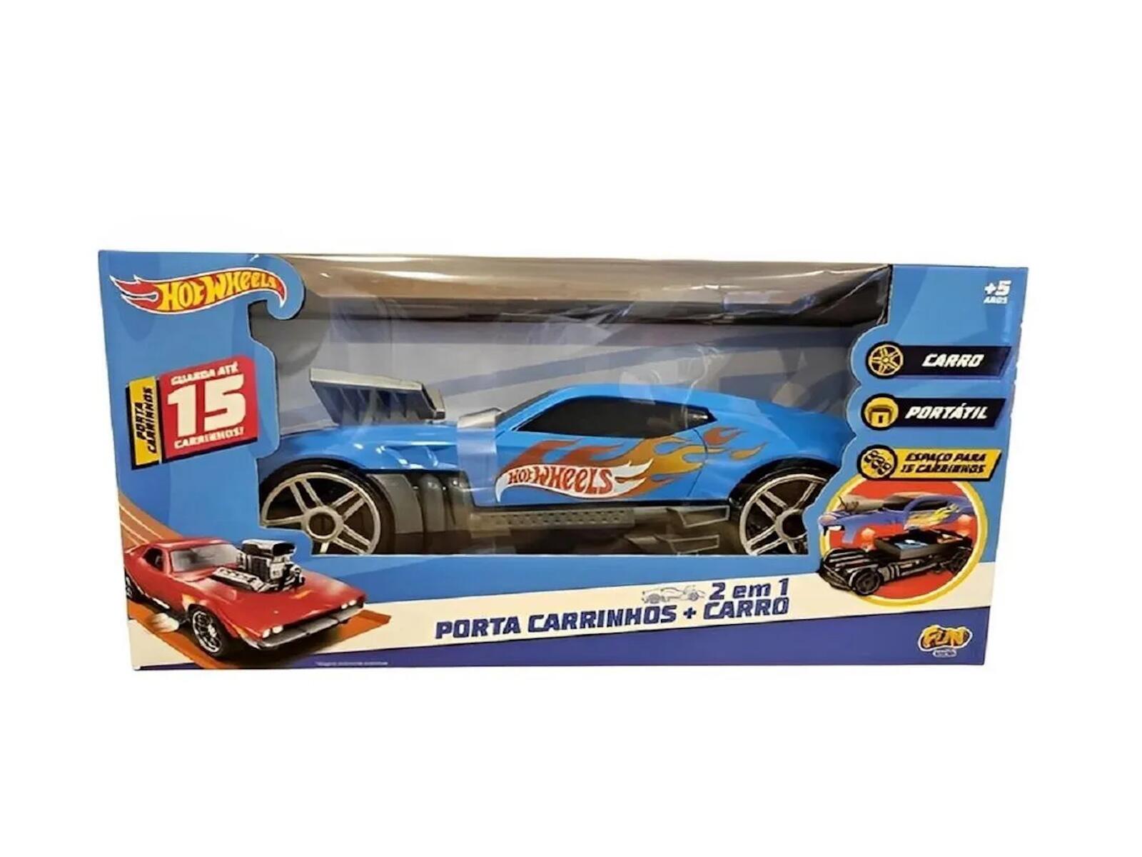 Hot Wheels Porta Carrinho Radical 2 em 1 Mattel - F0102-7 - R$189,99