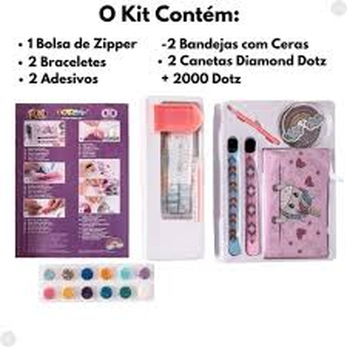 Comprar DIAMOND DOTZ BOX DOTZIES SET DE ATIVIDADES F0153-5 FUN