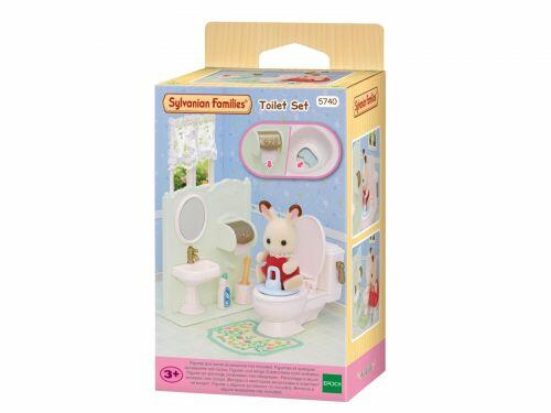 Toilette Sylvanian Families Vintage Sylvanian Families – Toilette Vintage Avec Boîte – Tomy Epoch 1985 – Rare