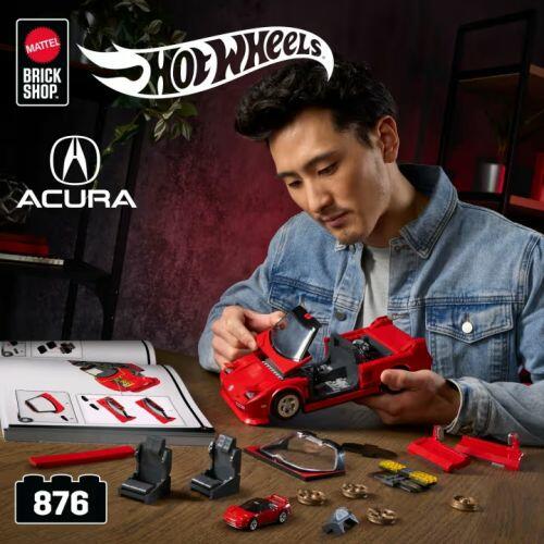 Mattel Brick Shop Hot Wheels Construção Elite Acura NSX - R$599,99