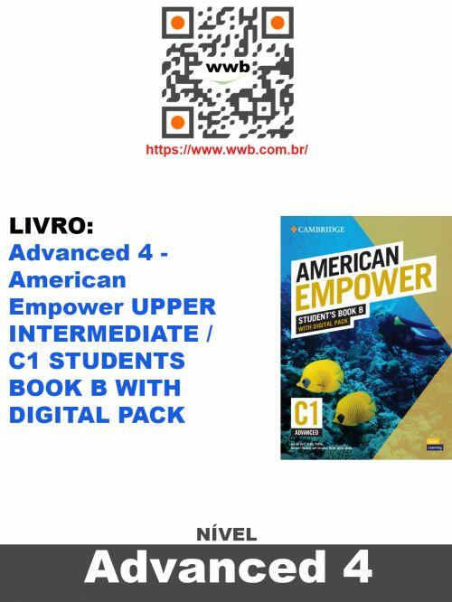 Advanced 4 - American Empower UPPER INTERMEDIATE / C1 STUDENTS BOOK B ...