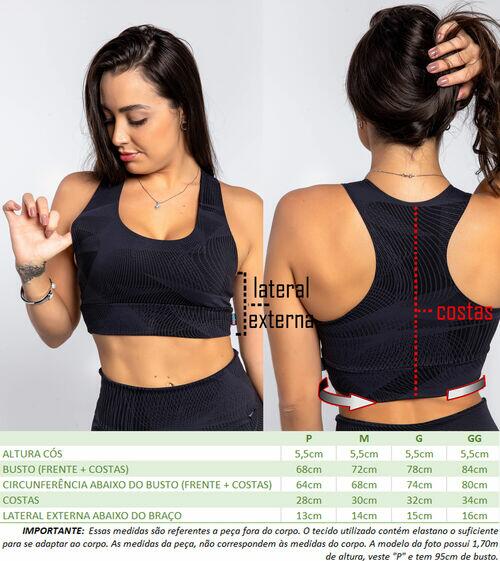 TOP NADADOR COM PROTEÇÃO UV 50+ EMANA® MATRIX LINHAS
