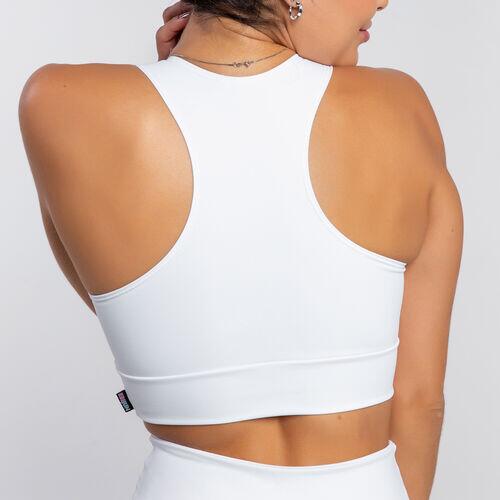 TOP NADADOR COM PROTEÇÃO UV 50+ EMANA® BRANCO