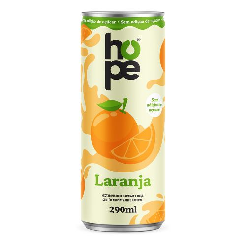 Comprar Néctar de Laranja Hope 290ml - 6 Unidades - Hope Drinks