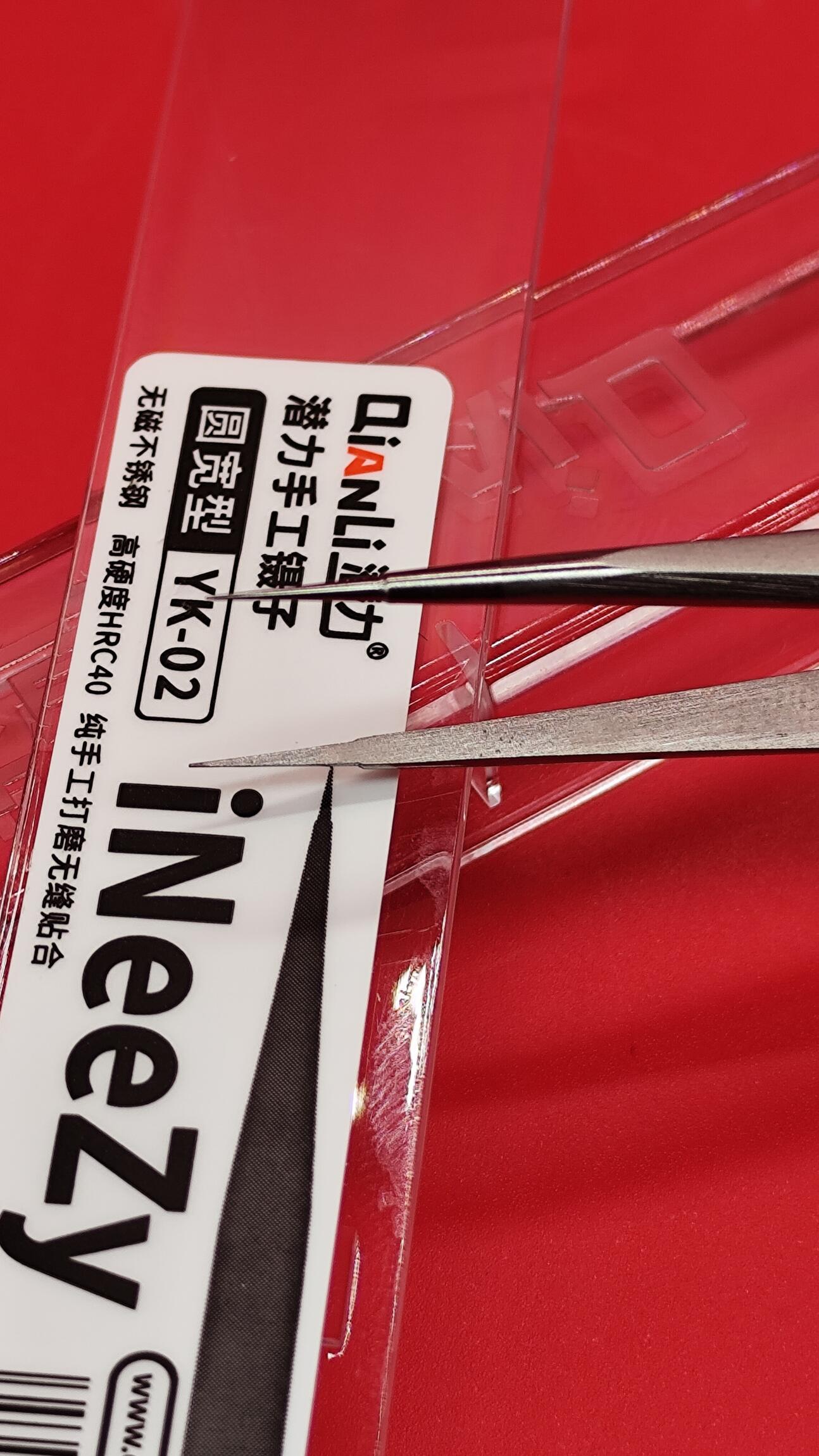 Yuzzz❤︎❤︎ Comprar Pinça Reta ineezy 0.1mm YK-02 Qianli- - a partir de R$60