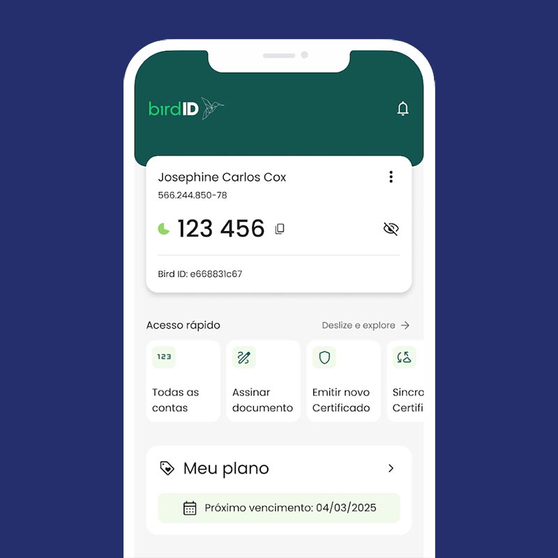 Certificado Digital Bird ID - Emissão em até 10 minutos - de R$149,90 a ...