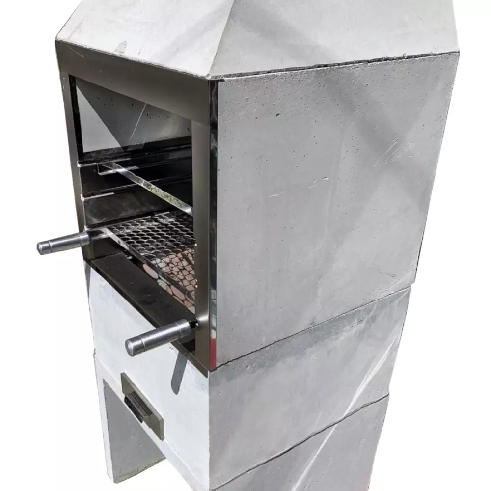 Comprar Churrasqueira Pré-Moldada Sem Revestimento Natural 59cm - R$760,00