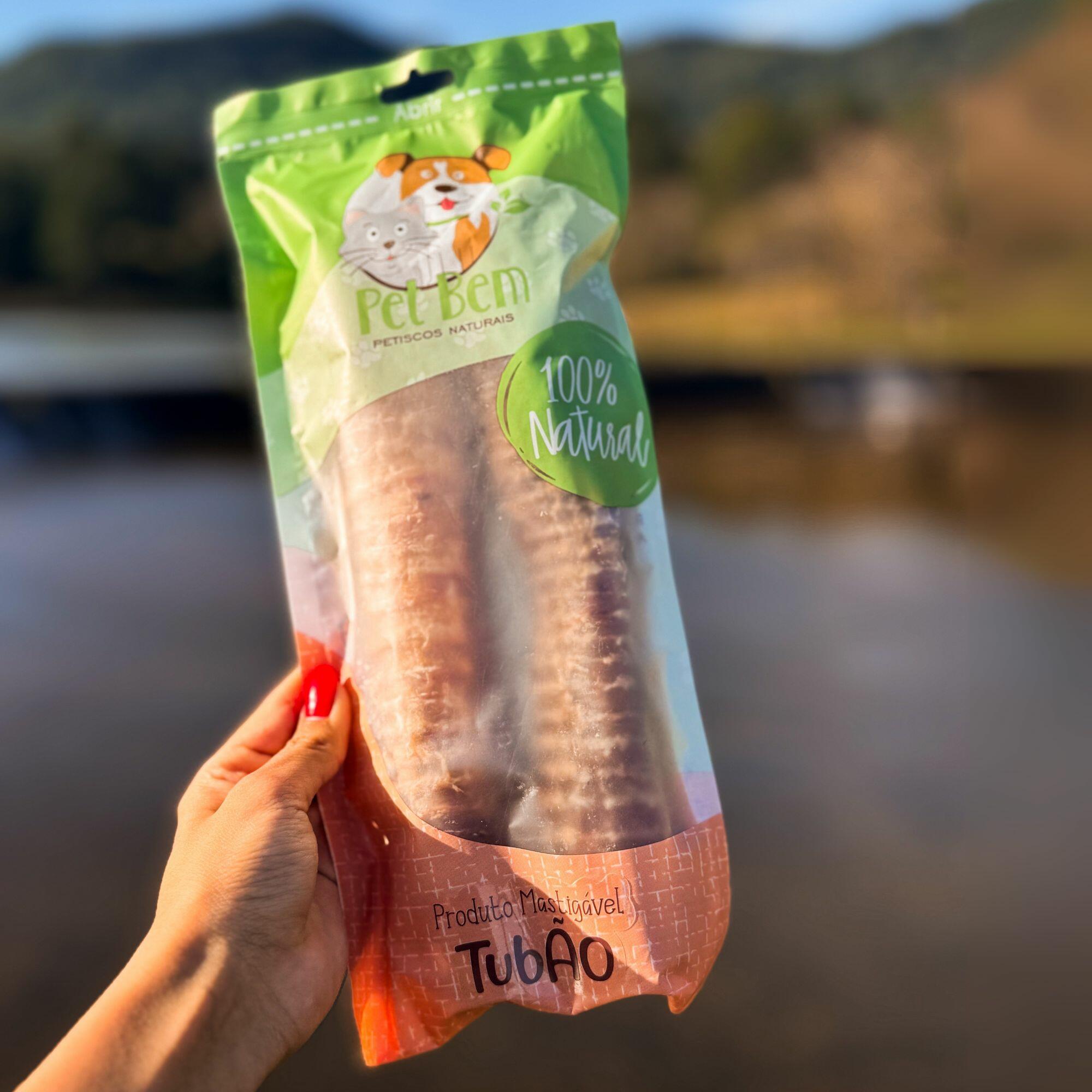 Comprar Tubão Bovino 2 uni (Traqueia Desidratada) - Mordedor Natural