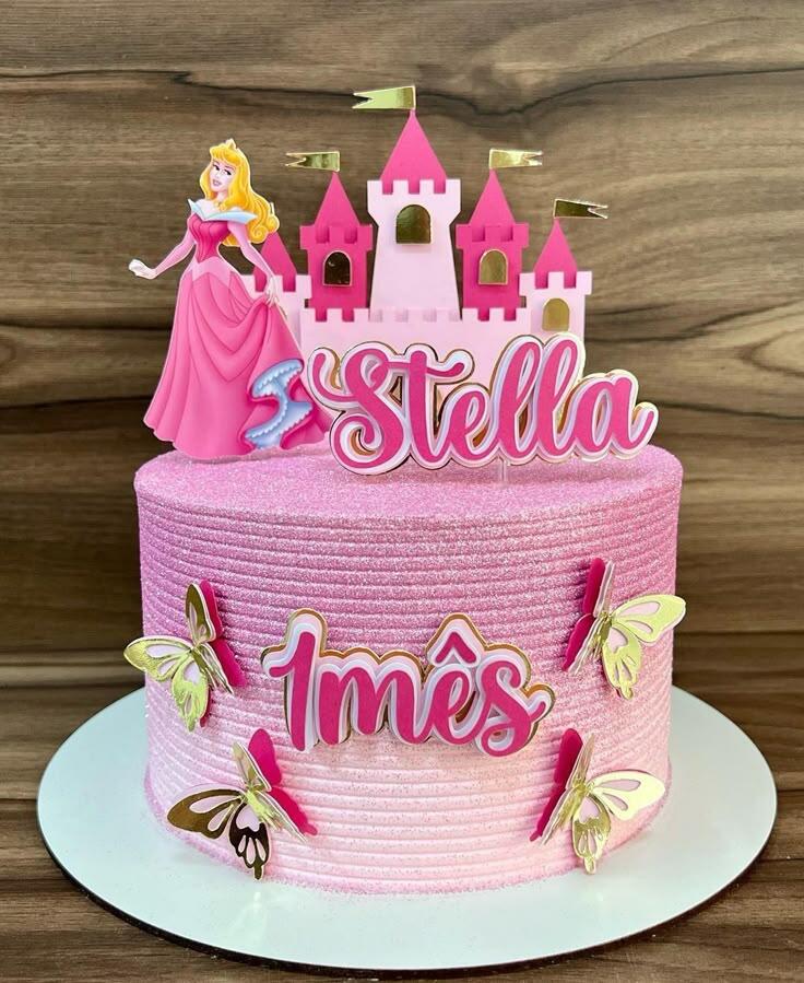 Bolo infantil feminino de princesa a escolha perfeita