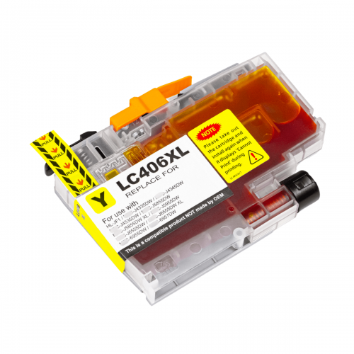 Comprar Kit 4x Cartucho de Tinta P/ Brother LC406 XL CMYK C/ Chip