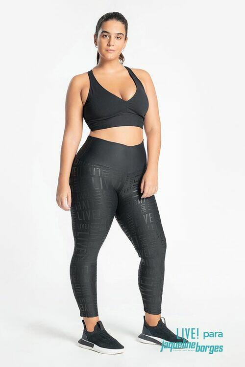 Legging Plus Size Estampada Live