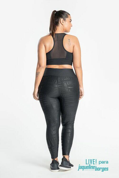 Legging Plus Size Estampada Live
