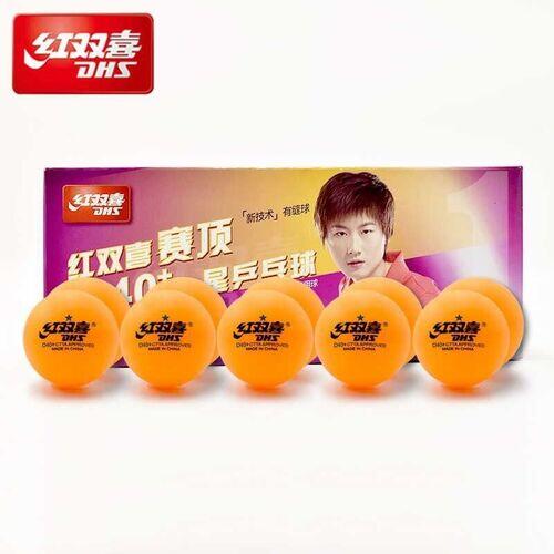 Bola DHS D40+ 1* ABS Laranja - Caixa com 10