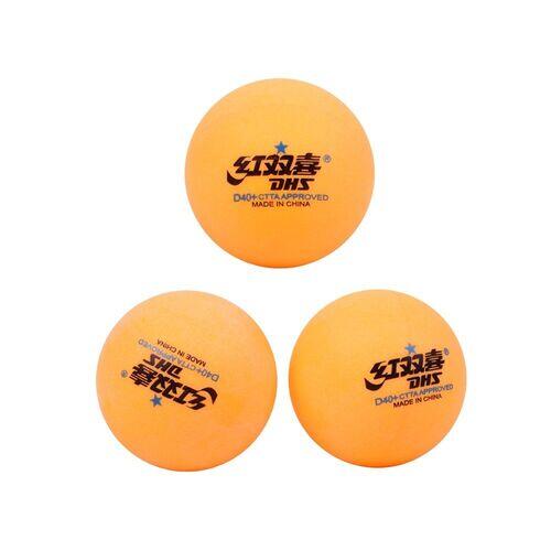 Bola DHS D40+ 1* ABS Laranja - Caixa com 10