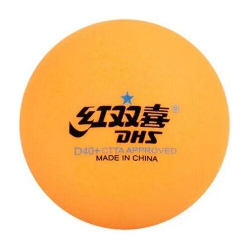 Bola DHS D40+ 1* ABS Laranja - Caixa com 10
