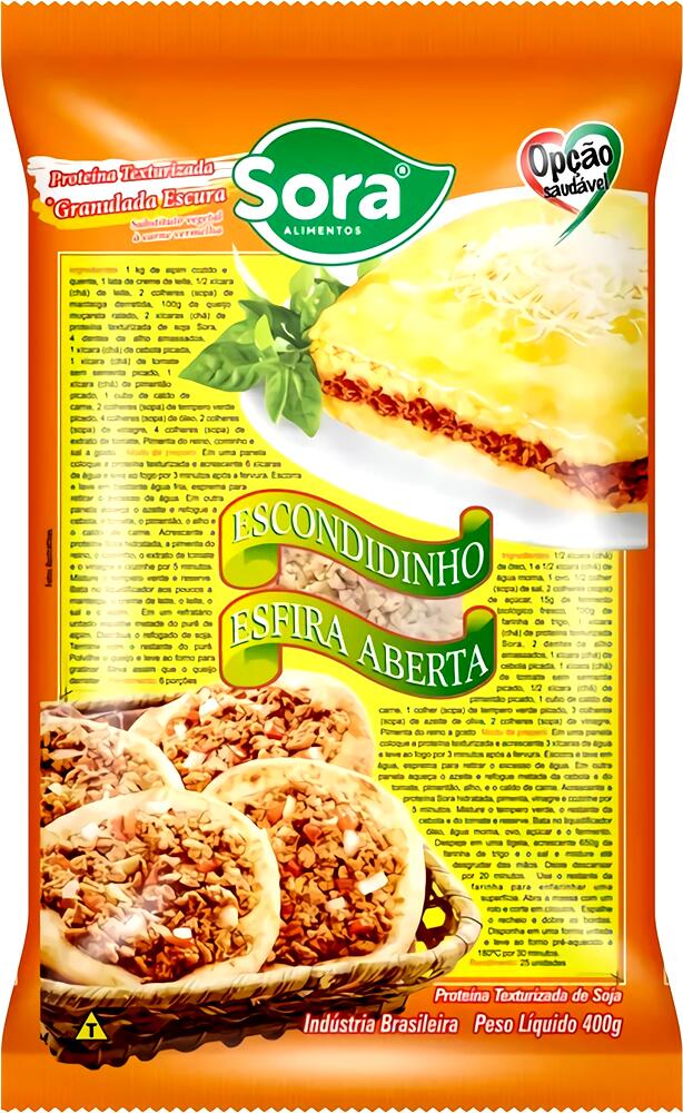 Comprar Proteína Texturizada de Soja Granulada Escura (PTS) Sora