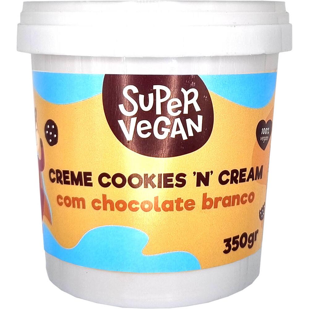 Comprar Creme Cookies 'N' Cream Choc. Branco Super Vegan 350g