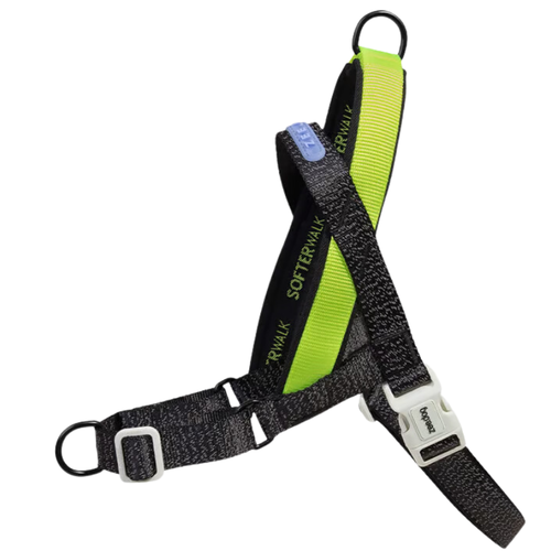 Peitoral Antipuxão Softer Walk Cachorros Shockwave - Nmalls - N