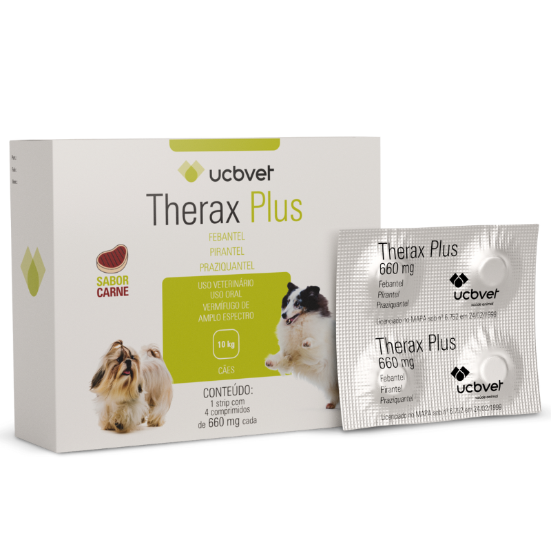 Therax Plus 660 mg com 4 Comprimidos - a partir de R$24,15