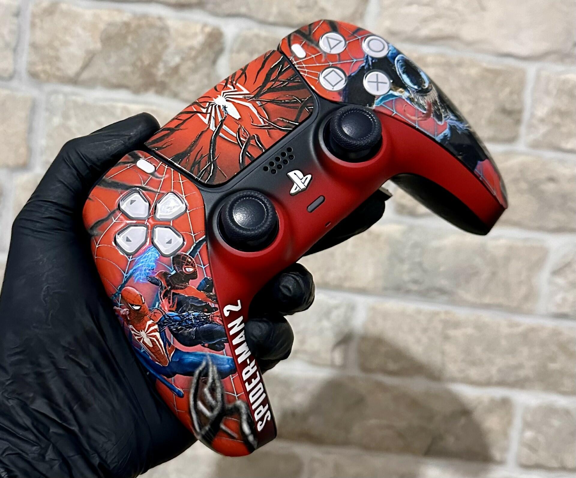 Comprar Controle Dualsense Sony Ps5 - Personalizado Spider Man C/Paddles