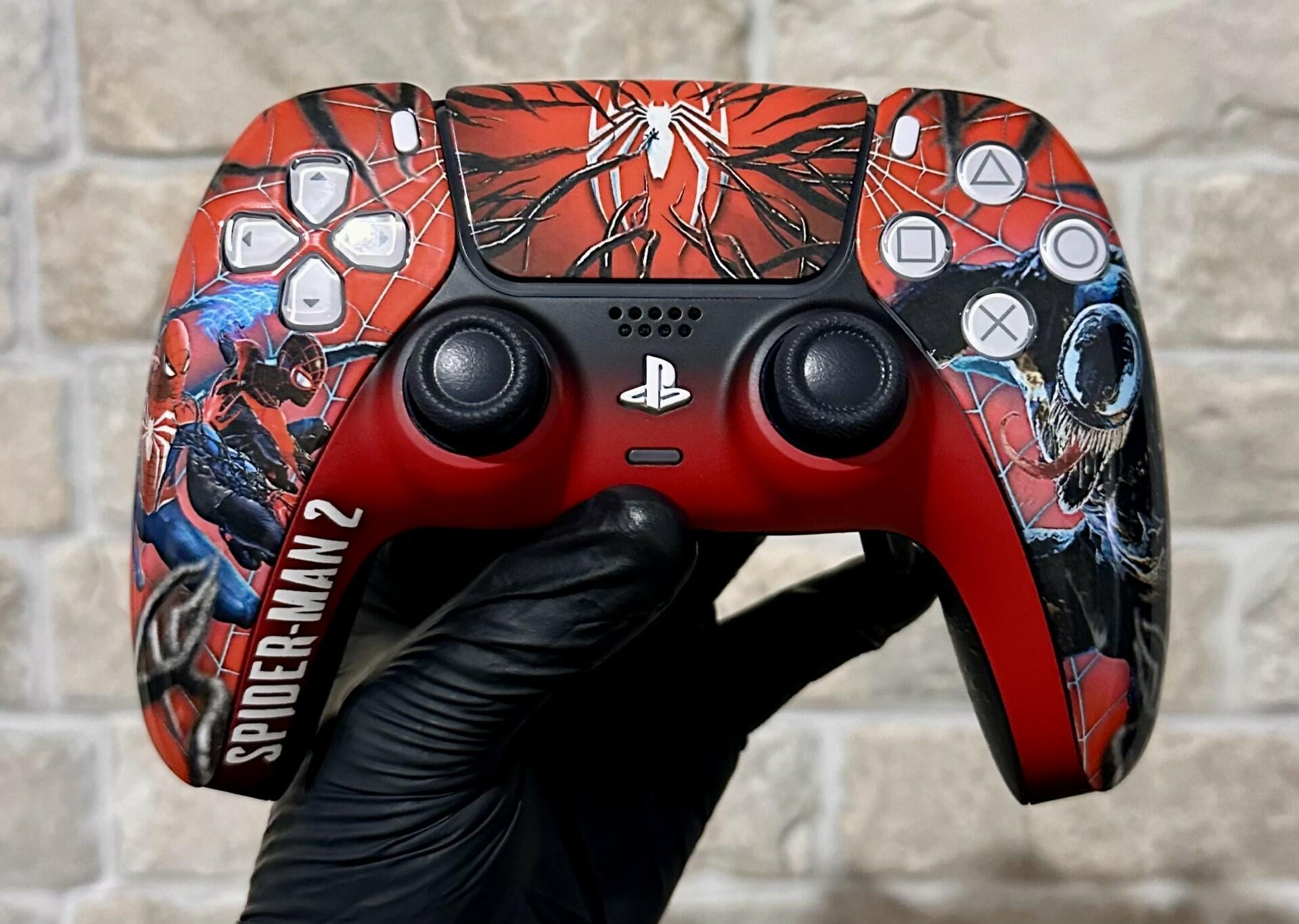 Comprar Controle Dualsense Sony Ps5 - Personalizado Spider Man C/Paddles