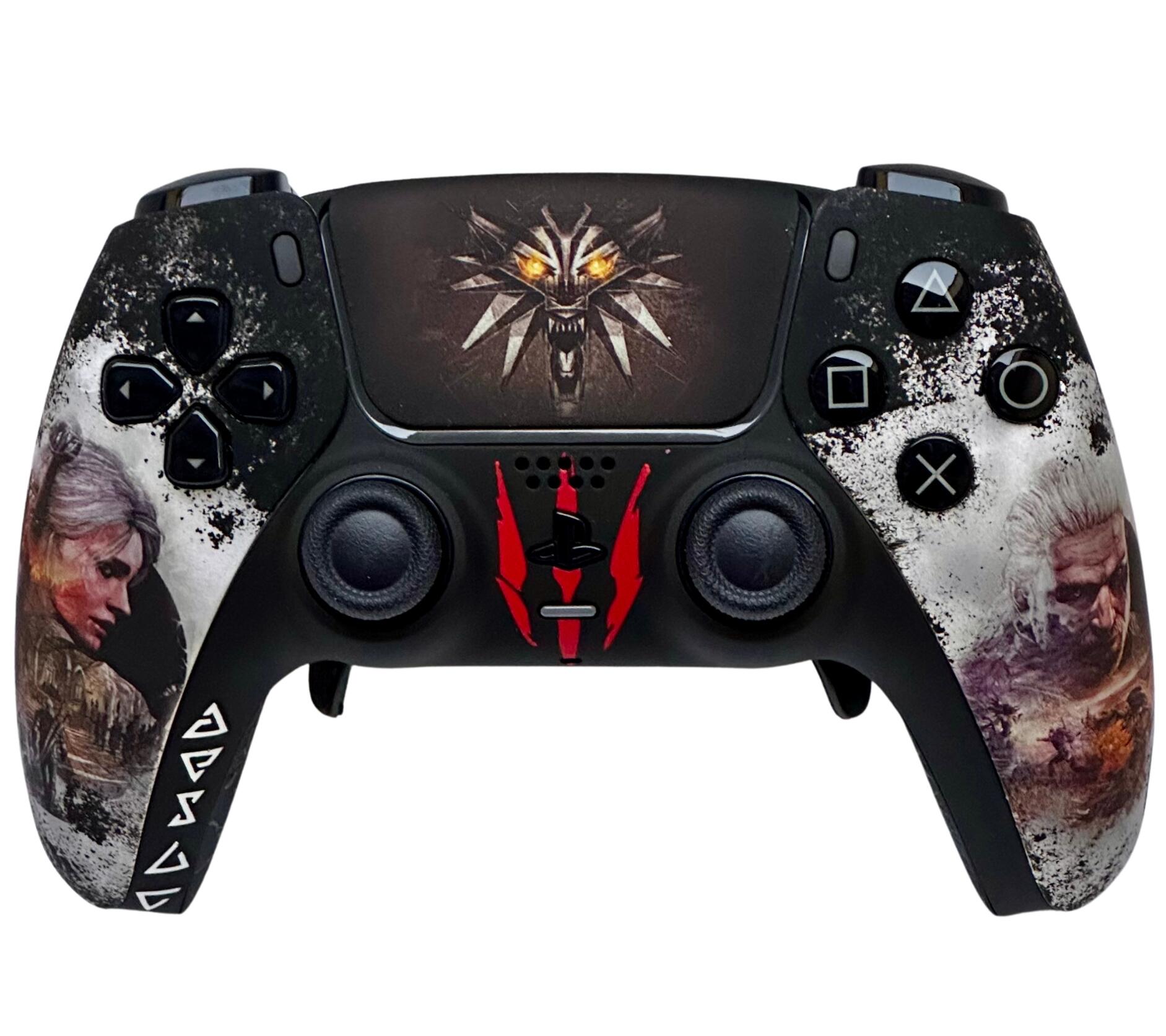 Comprar Controle Dualsense Ps5 Personalizado The Witcher C/ Paddles