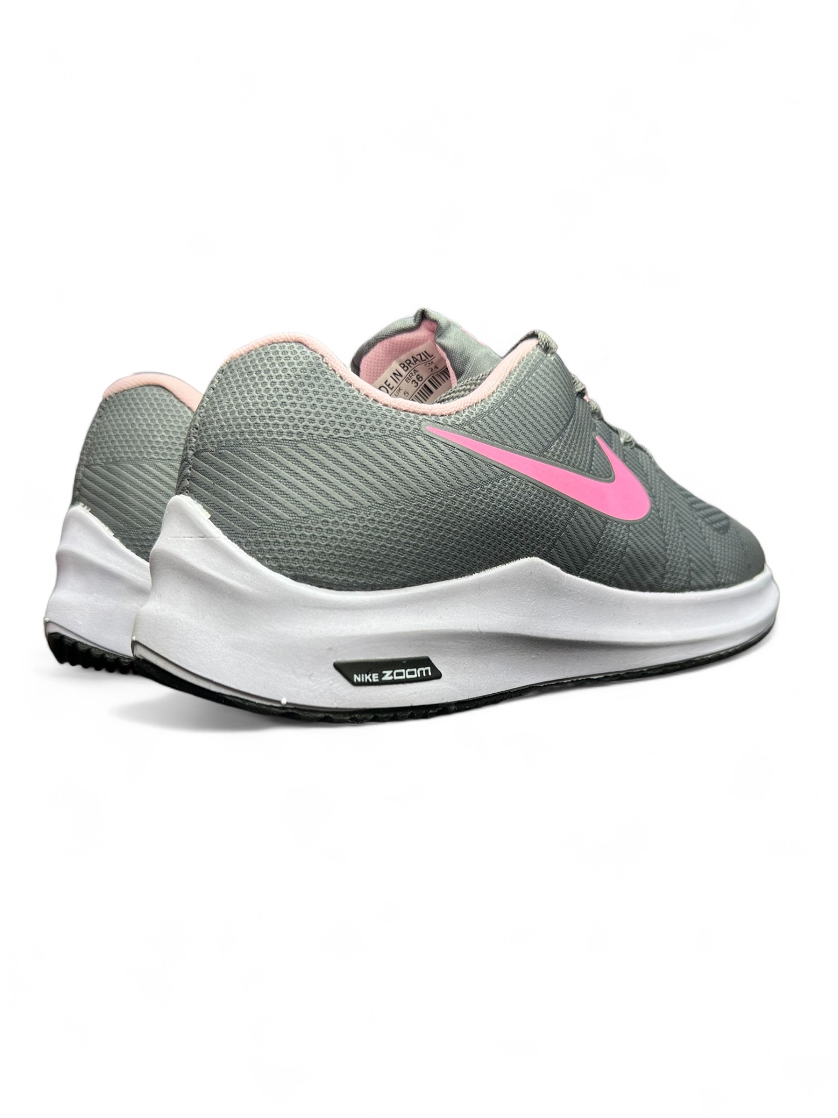 Comprar TÊNIS ZOOM CINZA DET. ROSA - BY EMPIRE CALÇADOS