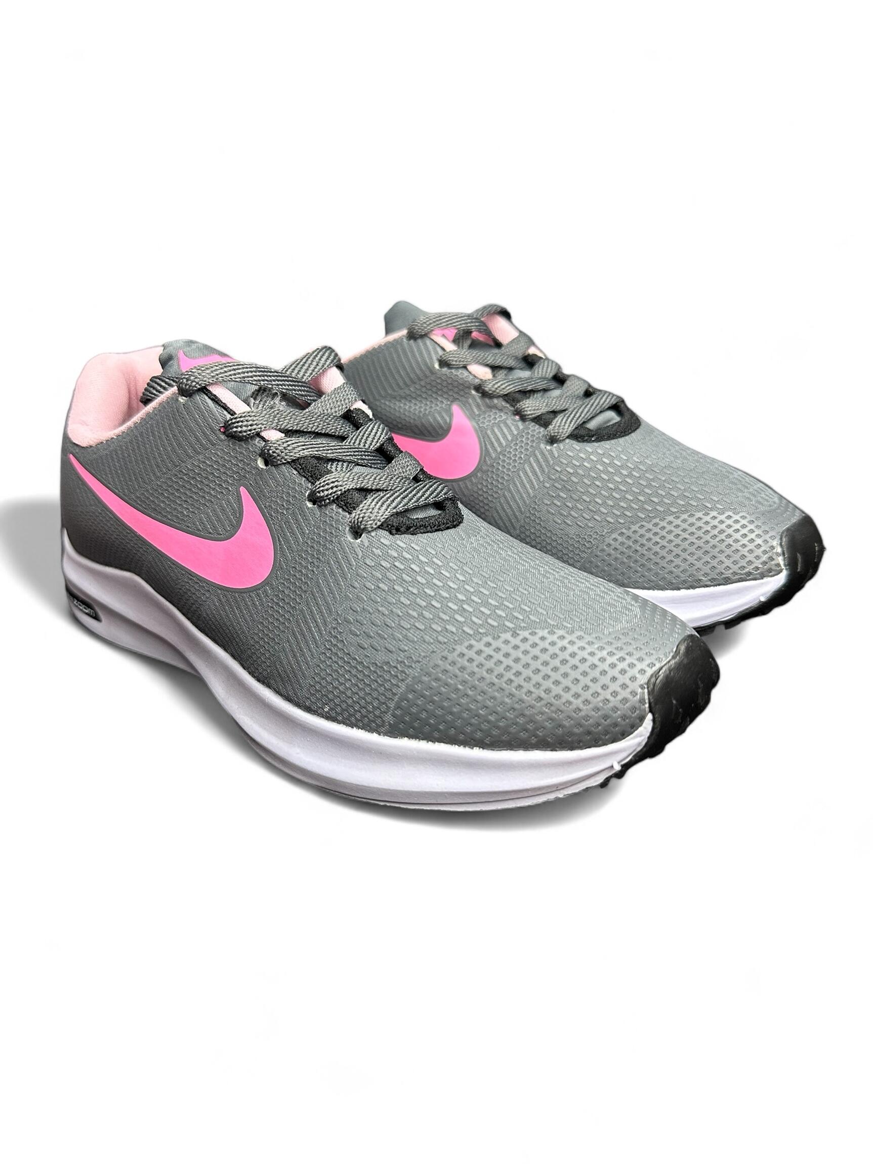 Comprar TÊNIS ZOOM CINZA DET. ROSA - BY EMPIRE CALÇADOS