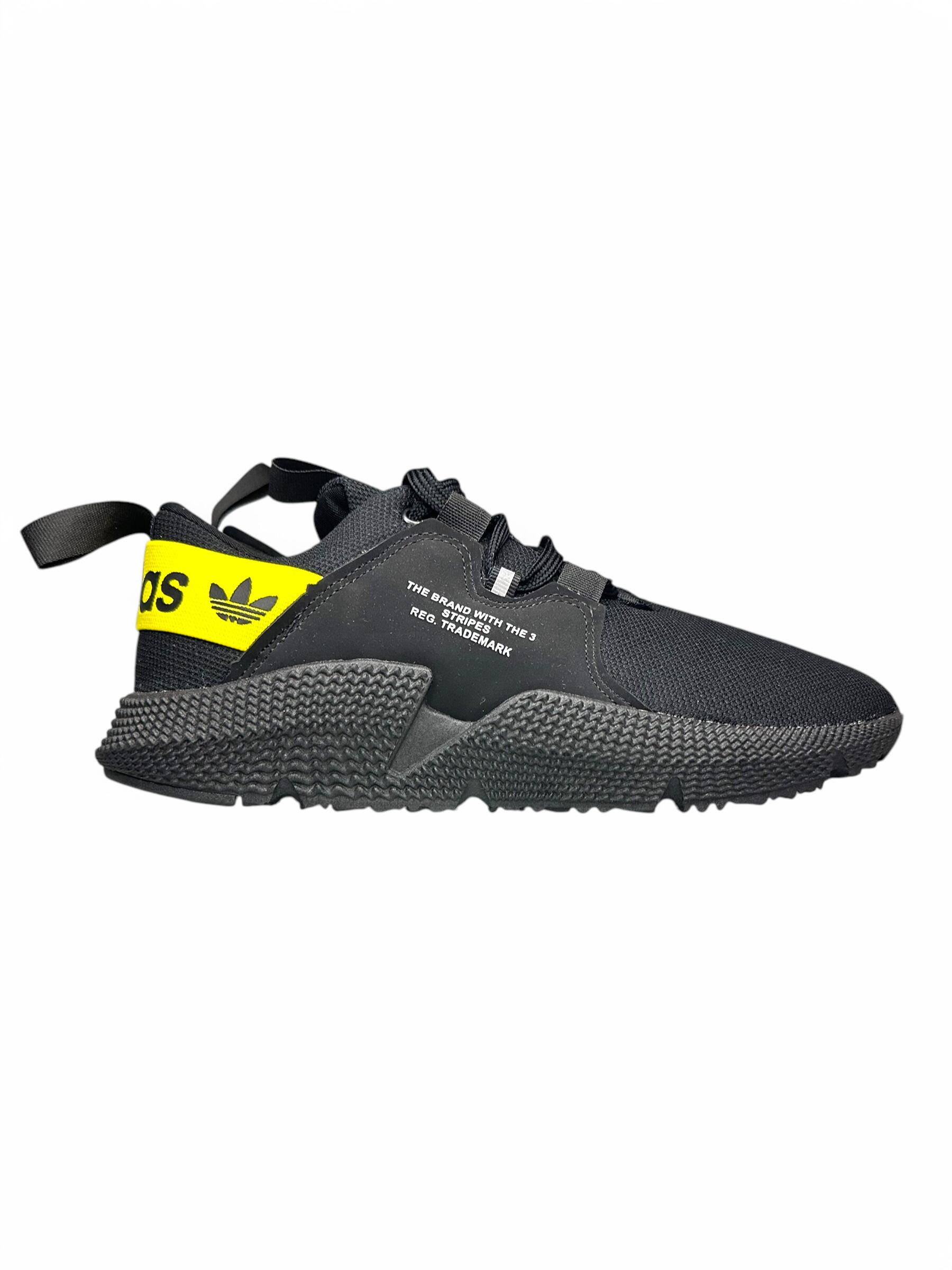 m Comprar TÊNIS ADIDAS OFF WHITE PRETO DET. AMARELO - BY