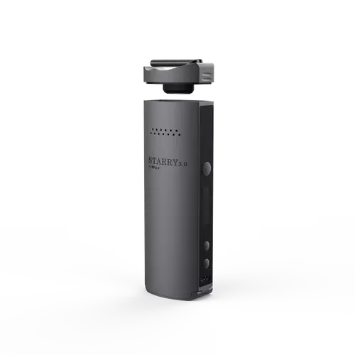 Vaporizador De Ervas E Concentrados Starry 3 Black - Xvape - Com Bateria