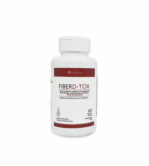 Fiber D-tox | Suplemento Alimentar em Cápsulas - Sem Glúten