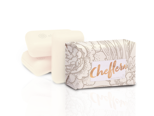 Kit Cheflera - Deo Colônia + Sabonete para mãos + Creme Hidratante Mãos e Unhas