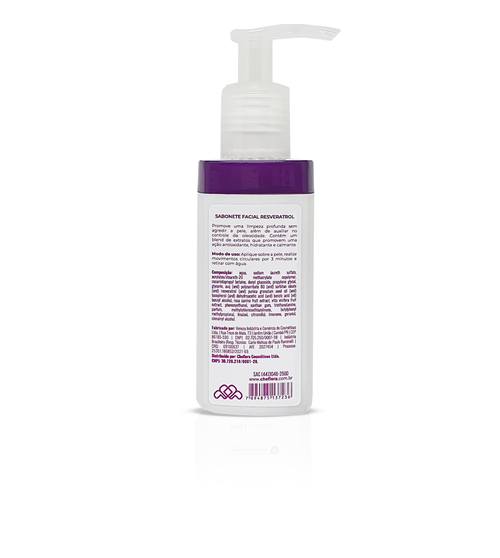 Resverathrol NanoTech | Sabonete Facial Resveratrol