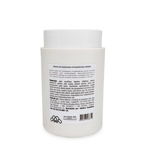 Fit Reduce Celulite | Creme de Massagem Ativador de Cafeína