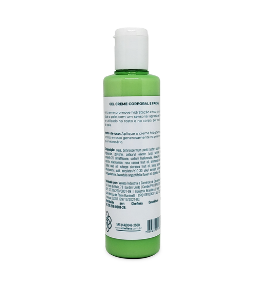 Vegano Bio-Organic | Gel Creme Corporal e Facial