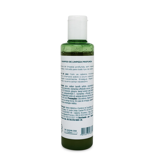 Vegano Bio-Organic | Shampoo de Limpeza Profunda