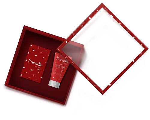 Kit Paradis - Deo Colônia + Creme Hidratante Mãos e Unhas