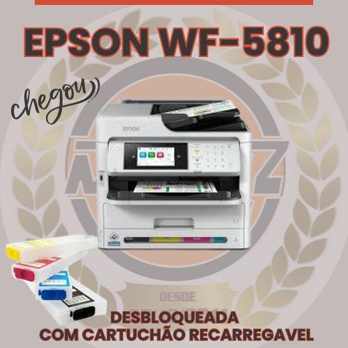 Comprar Impressora Multifuncional Epson WF5810, Wi-fi, Duplex