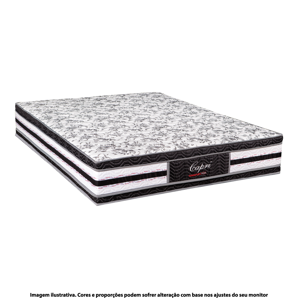 Comprar COLCHAO TORAFLEX CAPRI MOLAS ENSACADAS CASAL 138X25
