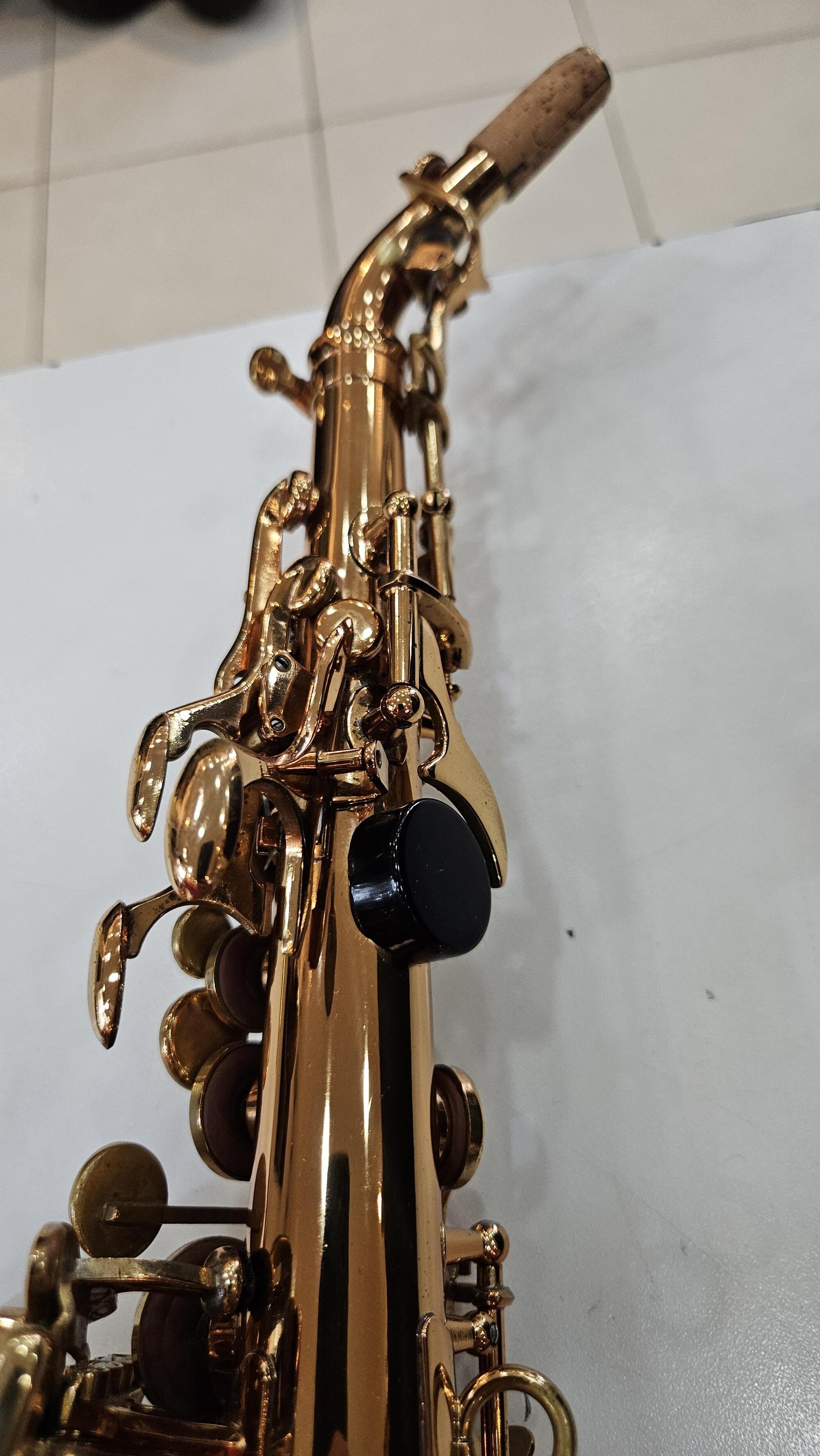 Comprar (USADO) Sax Soprano Curvo Jahnke Sib Seminovo - a partir