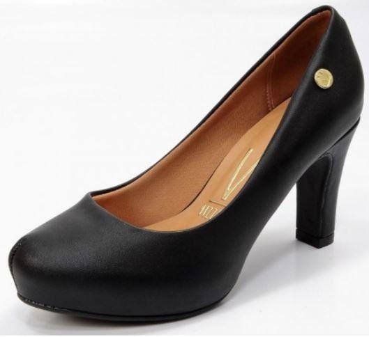 Vizzano Sapato Feminino Vizzano Scarpin Bico Tubarão