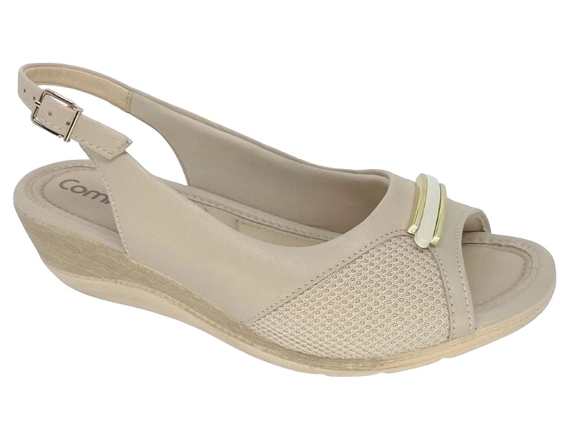 Clearance sandália comfortflex anabela Online Sale