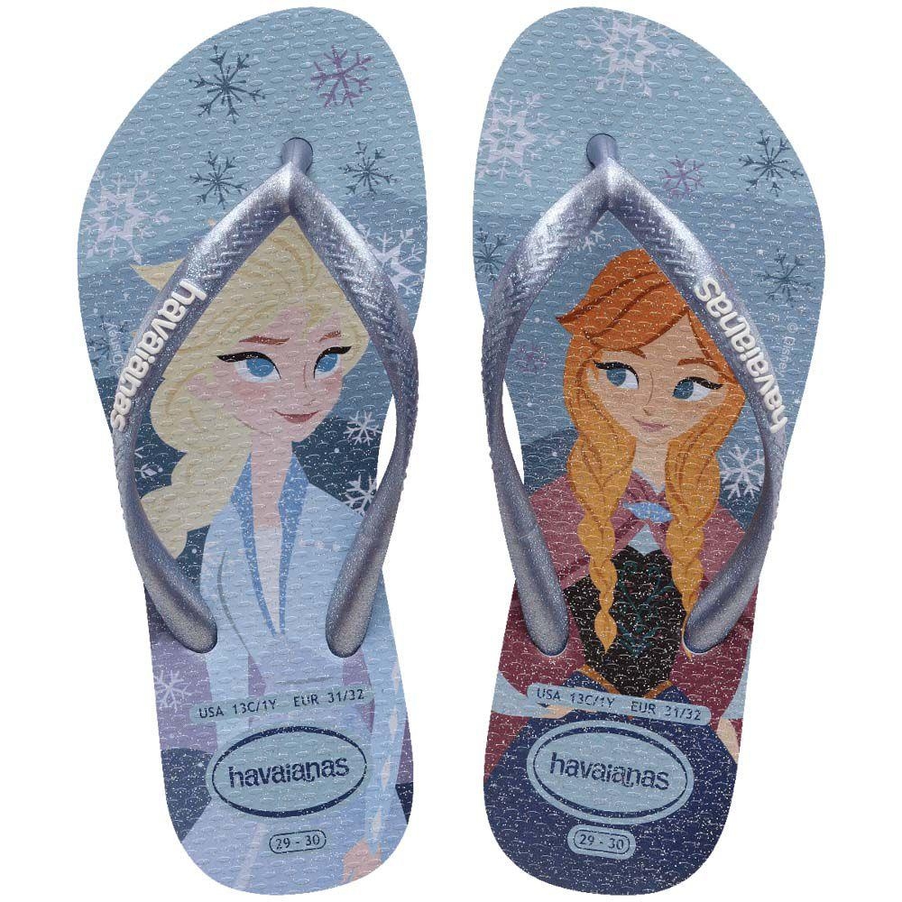 Havaianas Chinelo Infantil Menina Havaianas Slim Princesas