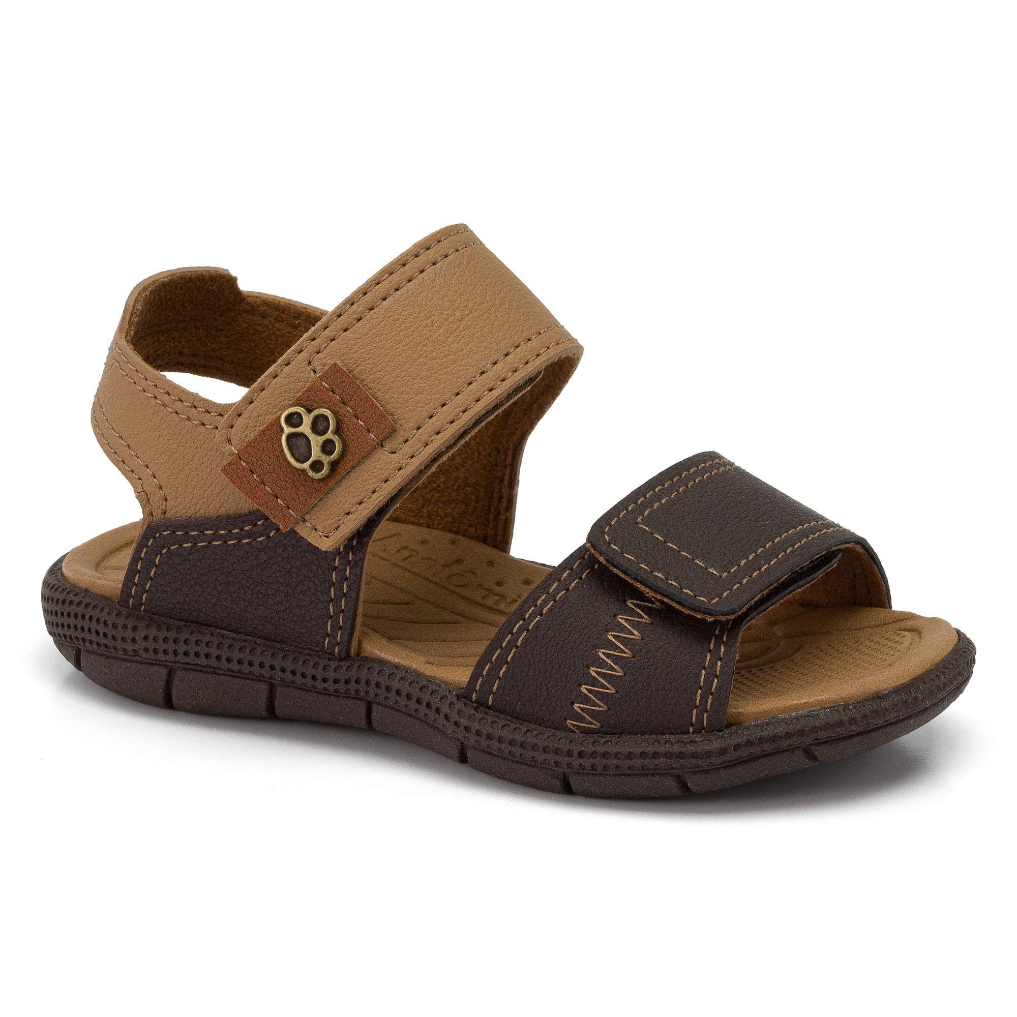 Bebê Menino Klin Sandalia Bebe Sandália Infantil Menino Klin 171191