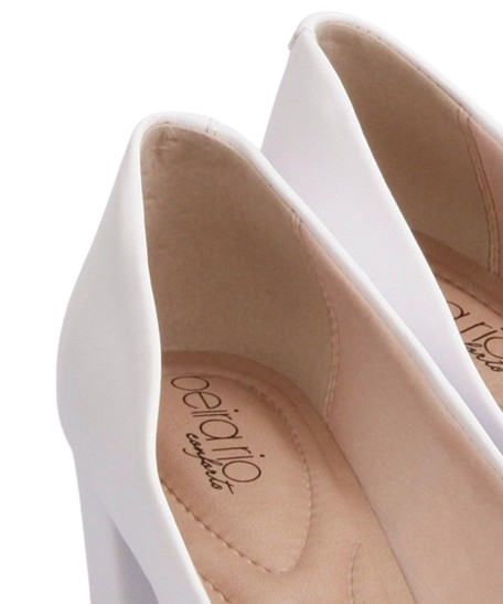 Beira Rio Sapato Scarpin Beira Rio Feminino Salto Blocado