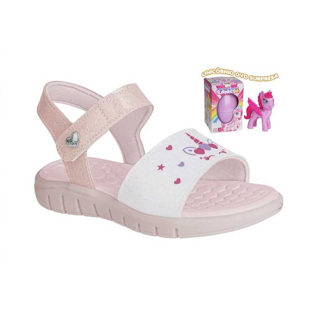 Comprar Sandália Infantil Menina Kidy Toys Unicórnio Ovo Surpresa