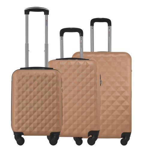 Comprar Kit Conjunto 3 Malas Rígidas 360° Mala PP 8kg Mala de bordo ...