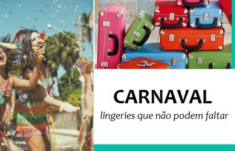 Lingeries que no podem faltar no carnaval