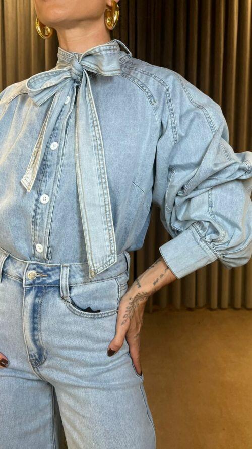 Comprar CAMISA JEANS LAÇO